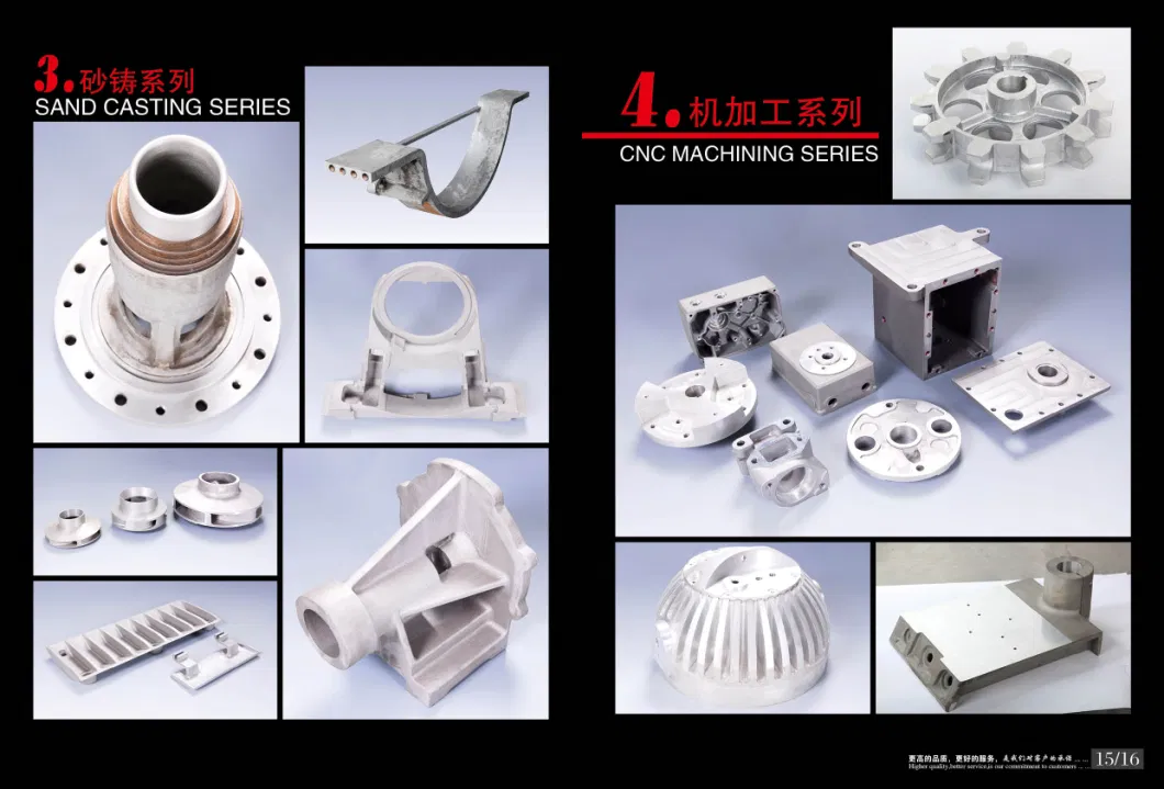 ISO9001 Ts16949 One-Stop Service Aluminum Die Casting and Machining